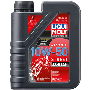  Liqui Moly 4T Motorbike Synth Street Race 10W50  1 1502-LQ