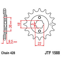 JT   JTF1588.19 Yamaha XT250T JTF1588.19