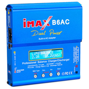 HTRC iMAX B6AC      80 6A PB (AGM, GEL, VRLA, SLA, MF, DRY, Ca/Ca), Li-Ion, Lithium Ion, LiPo, LiFe, NiCd, NiMH / 127075