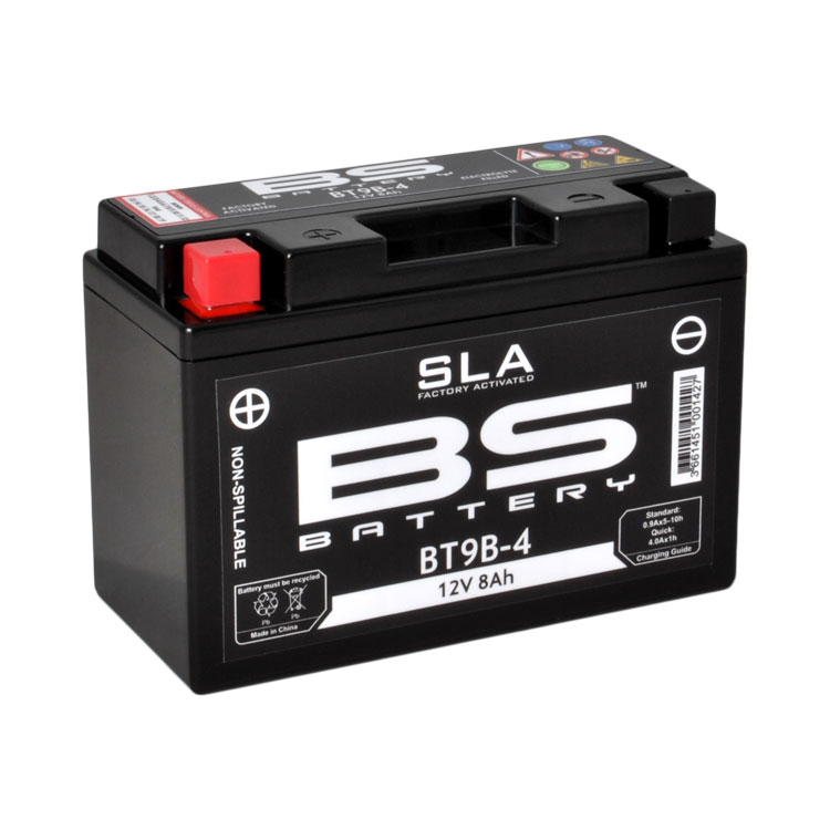 BS-battery BT9B-4 (FA)  AGM SLA, 12, 8 , 120  150x68x105,  (+ / -), (YT9B-4) 300642