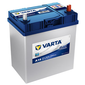 VARTA  Blue Dynamic R+ A14 (187x127x227)  (- +) 40 A/  YTX30HL-BS  CFMOTO X8 14-22 540126033