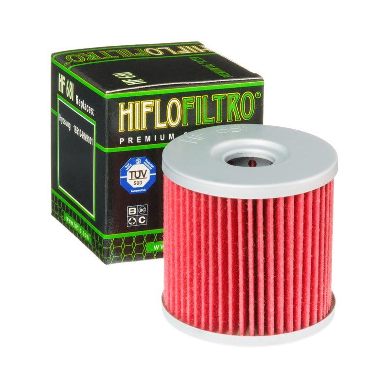  HIFLO FILTRO   HF681  Hyosung GT650 05-15, GV650 05-15, GV700 10-11, ST7 10-15 HF681
