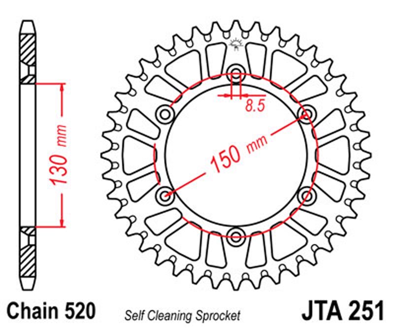 JT    JTA251.50 JTA251.50