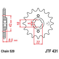 JT   JTF431.14 Suzuki JTF431.14