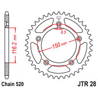 JT   JTR28.42 Aprilia 250 RS 95-04 JTR28.42