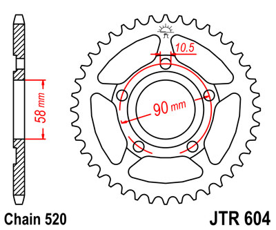 JT   JTR604.40 JTR604.40