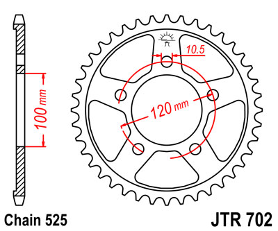 JT   JTR702.40 JTR702.40