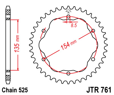 JT   JTR761.39 Ducati JTR761.39