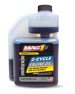  MAG 1 2T Synthetic Blend 2-Cycle Engine Oil WITH FUEL STABILIZER       461ml MAG63120