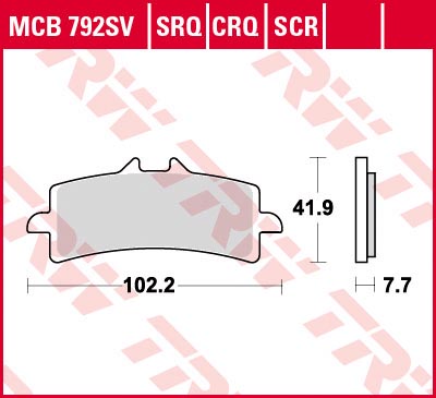   TRW MCB792SCR MCB792SCR