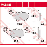   TRW MCB838 Yamaha Jog 50 2003-2008  MCB838