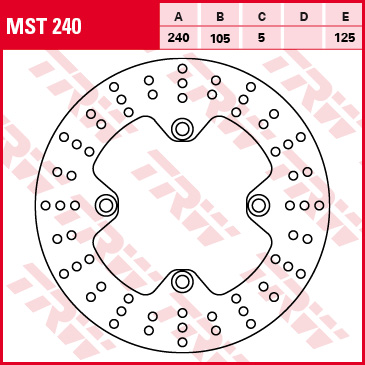   TRW MST240  XL600/XL700,FJS Silverwing, NSS250 MST240